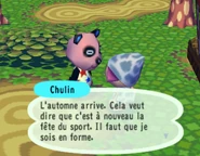Chulin parlant de la fête du sport