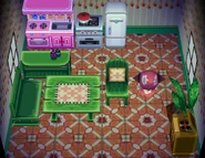 La maison complète de Chiquita dans Animal Crossing