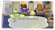 Resetti dans le Centre de surveillance Resetti dans Let's Go to the City