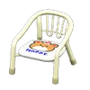 NH-Furniture-Baby chair (white) (bear)