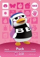 Puck's amiibo card