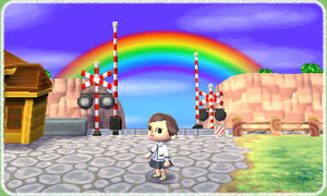 Animal Crossing Jump Out, Arco iris