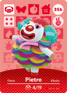 Pietro's amiibo card