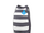 Horizontal-striped wet suit