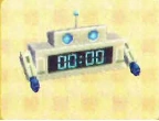 Robo-wall clock