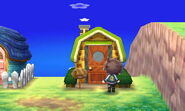 La maison de Nathan vue de l'extérieur dans New Leaf