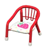 NH-Furniture-Baby chair (red) (strawberry)