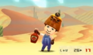 Le costume de Resetti dans Miitopia