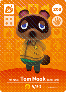 Porte-Cl/é Animal Crossing FANART TOM NOOK