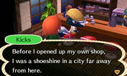 Kicks reminiscences his days as a city go-er.