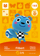 Filbert's amiibo card