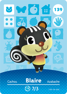 animal crossing blaire