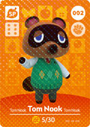 La carte amiibo de Tom Nook