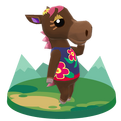 Âne-Lise dans Pocket Camp