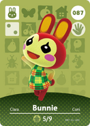 Bunnie's amiibo card