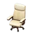 NH-Meuble-Fauteuil ministre-Blanc