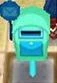 Cyan Mailbox