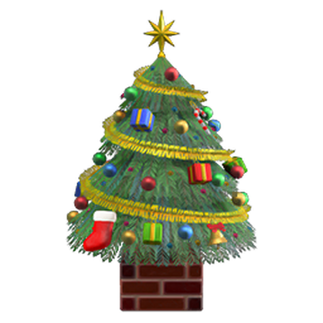Festive Diy Animal Crossing Big Festive Tree Animal Crossing Wiki Fandom
