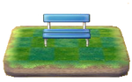 Blue Bench