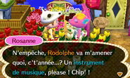 Rosanne parlant de son cadeau pour Noël
