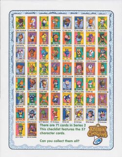 Details about / Animal Crossing Japanese + Card E Series Official Collection File
