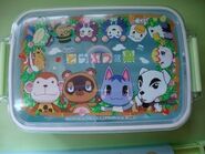 An Animal Crossing bento box.