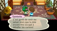 Gambette se présentant dans Let's Go to the City