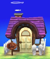 L'extérieur de la maison de Didi dans New Leaf