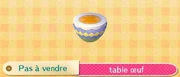 Table oeuf