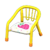 NH-Furniture-Baby chair (yellow) (strawberry)