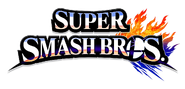 Super Smash Bros 4 merged logo, no subtitle