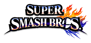 Super Smash Bros 4 merged logo, no subtitle