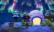 Aurores boréales dans New Leaf