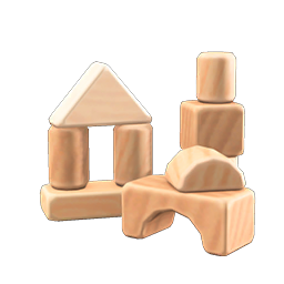 Wooden blocks