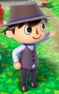 Artwork of a male player from New Leaf.