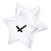 NH-Furniture-Star clock (white)