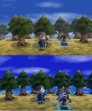 Arriba, un amanecer neblinoso, abajo un amanecer normal. Ambas fotos tomadas a la misma hora.