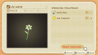Lily wand animal crossing.jpg (30 KB) The Lily Wand DIY.
