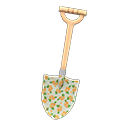 NH-Tools-Printed-Design Shovel (white)