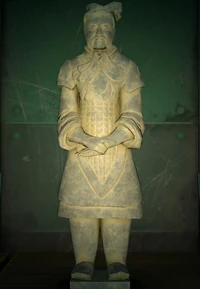 NH-Statue guerrière-Authentique