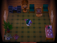 La maison de Crocket dans Animal Crossing