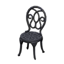 Iron garden chair Animal Crossing Wiki Fandom