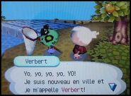 Verbert se présentant dans Wild World