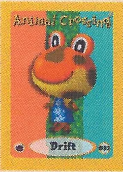 Animal Crossing AMIIBO 189 DRIFT/GORDON
