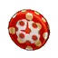 Polka-dot clock icon