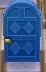 Arched Blue Door