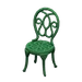 Meuble-Chaise de jardin fer-Vert