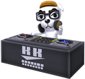 DJ Kéké derrière ses platines