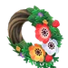 Couronne anémones