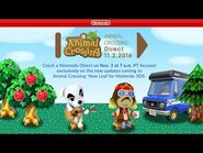 Animal Crossing Direct 11.2